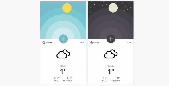 Modern Weather App